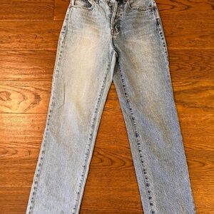 PacSun Dad Jean Button fly Classic Blue Denim‎ Jeans